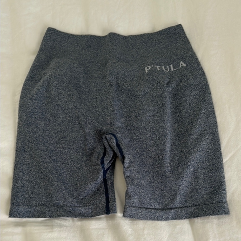 P'tula Athletic Shorts in Tide Blue